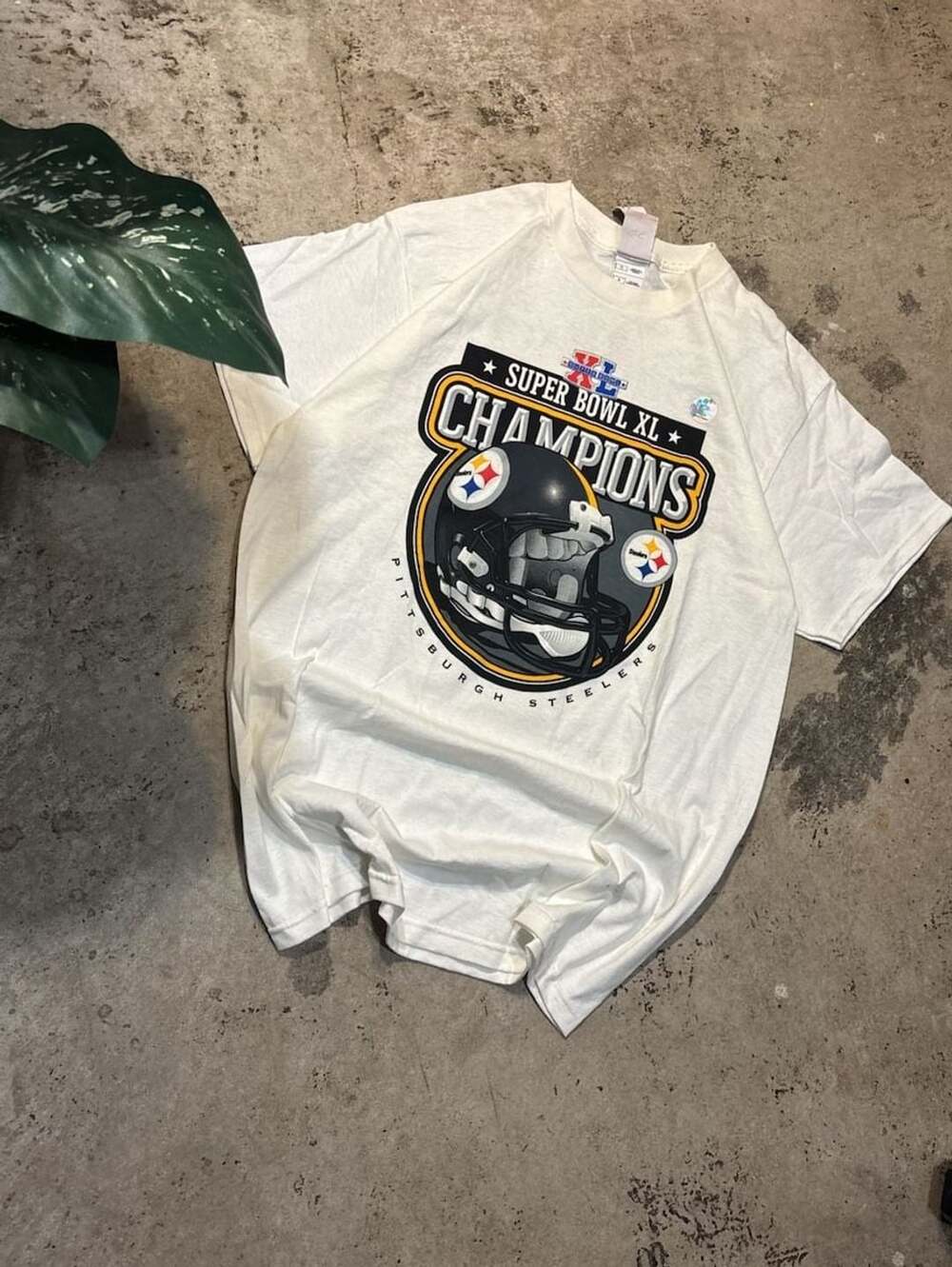 Vintage Pittsburgh Steelers Super Bowl XL Champions T-Shirt